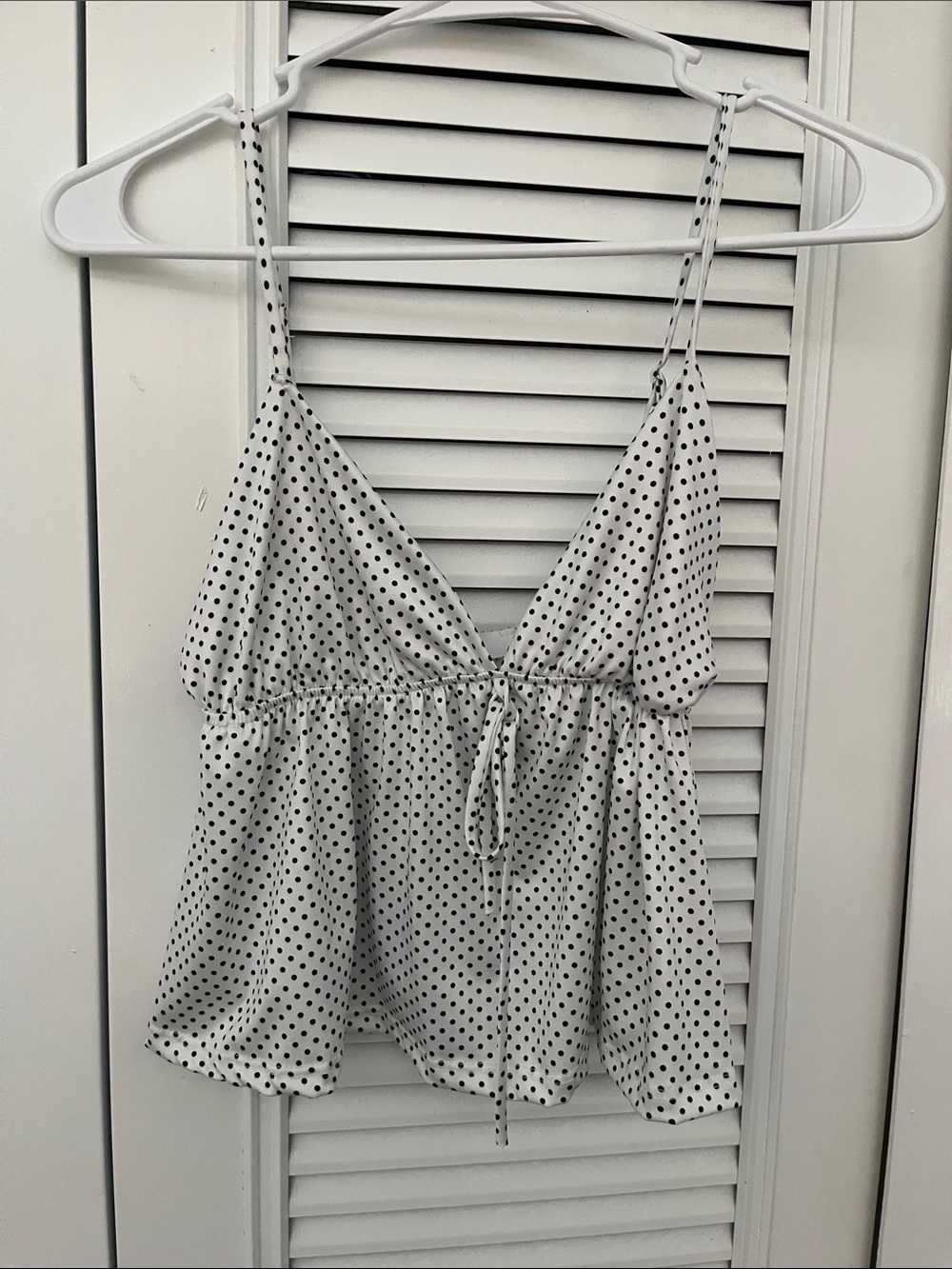 polka dot tank